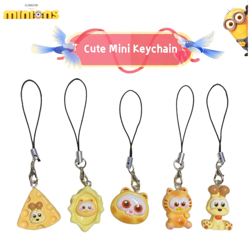 Phone Accessories Wholesale - Tali Gantungan Ponsel Kreatif Karakter Garfield