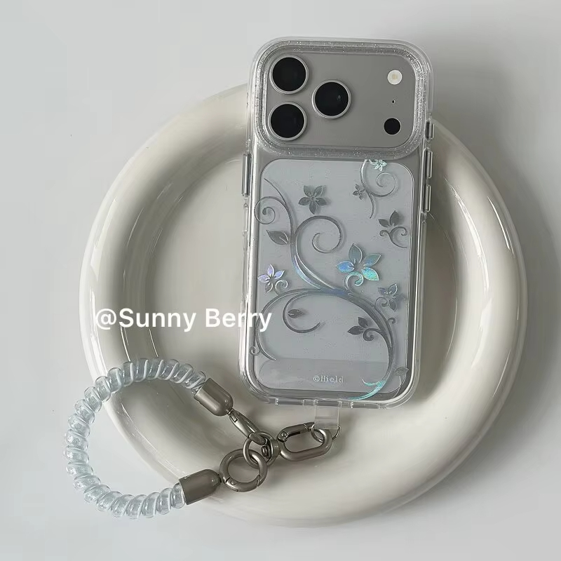 Y2K Phone Accessories - Casing Ponsel Fashion Simple Flower Vine