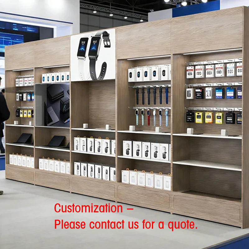 Phone Accessories Rack Display - Rak Display Pakaian Logam Ukuran Khusus,