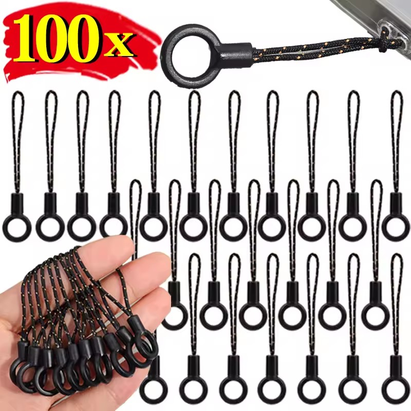 Phone Accessories Keychain - Pengait Cincin Jari Ponsel dari Nilon,