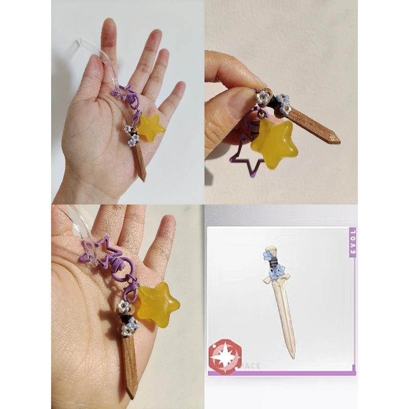 Phone Accessories Keychain - Aksesoris Anime Cosplay Handmade Love and