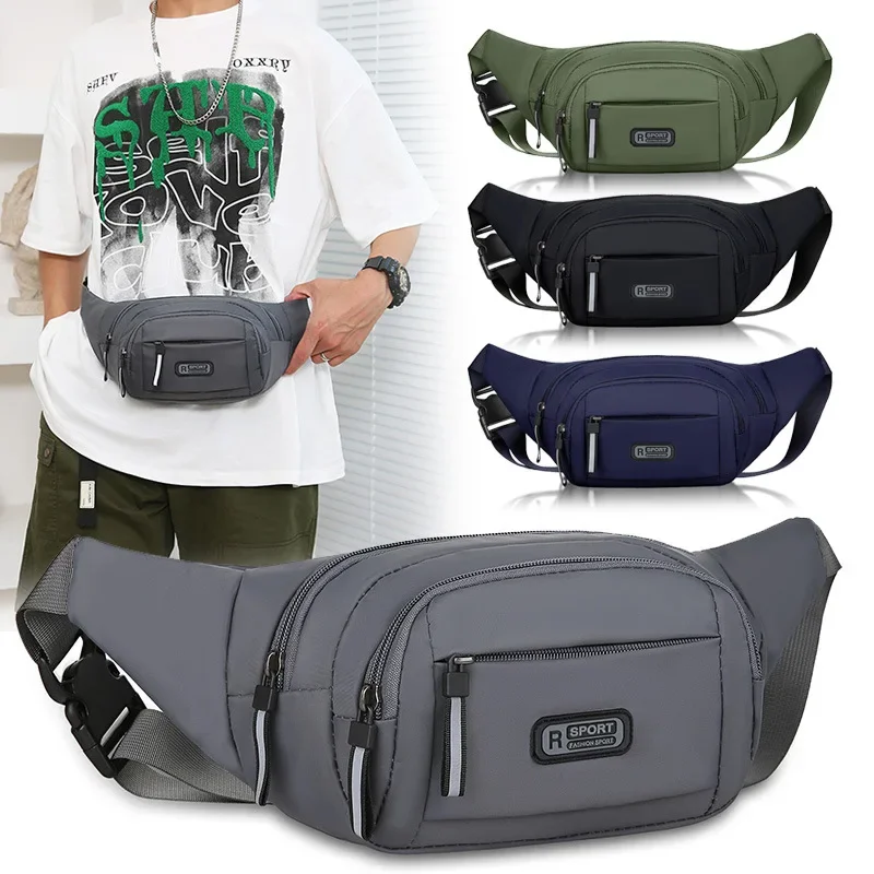 Phone Accessories For Running - Tas pinggang kanvas pria, tas pinggang