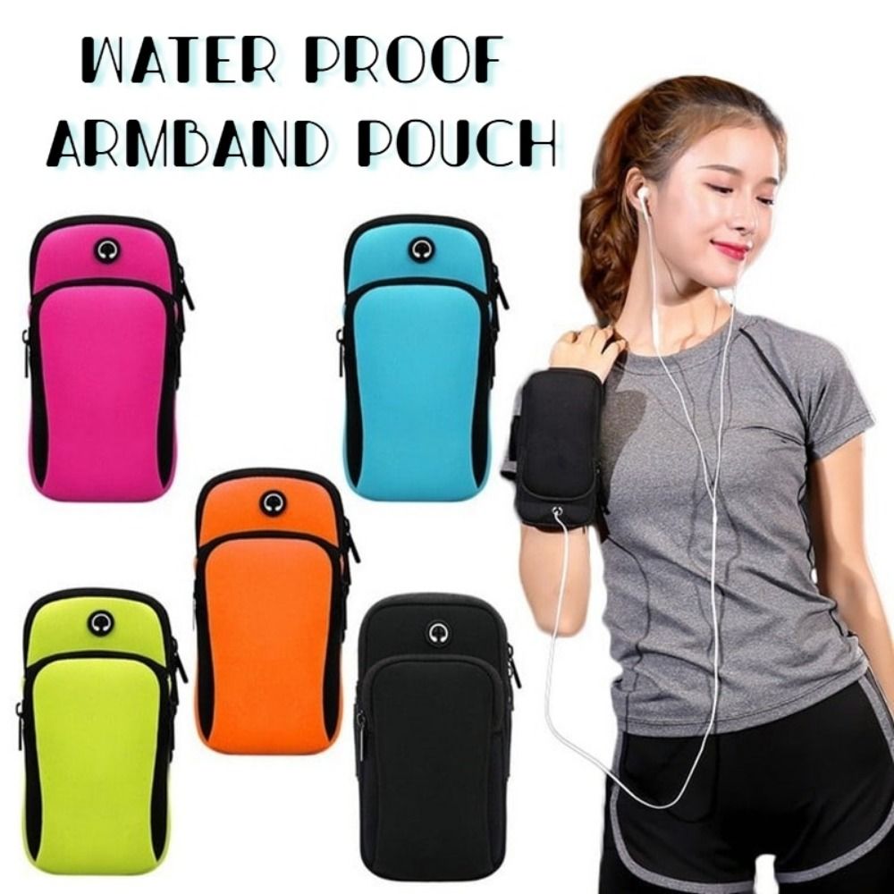Phone Accessories For Running - Casing Ponsel Gelang Olahraga Neoprene Jaring