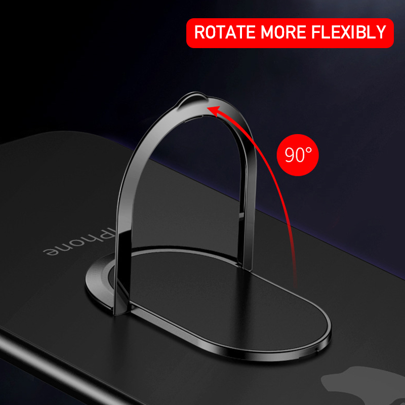 Desk Phone Stand - Penyangga Ponsel Magnetik Universal dengan Cincin
