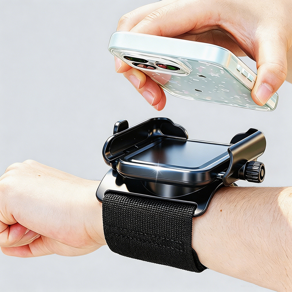 Phone Accessories For Running - Penyangga Ponsel di Pergelangan Tangan Lepas