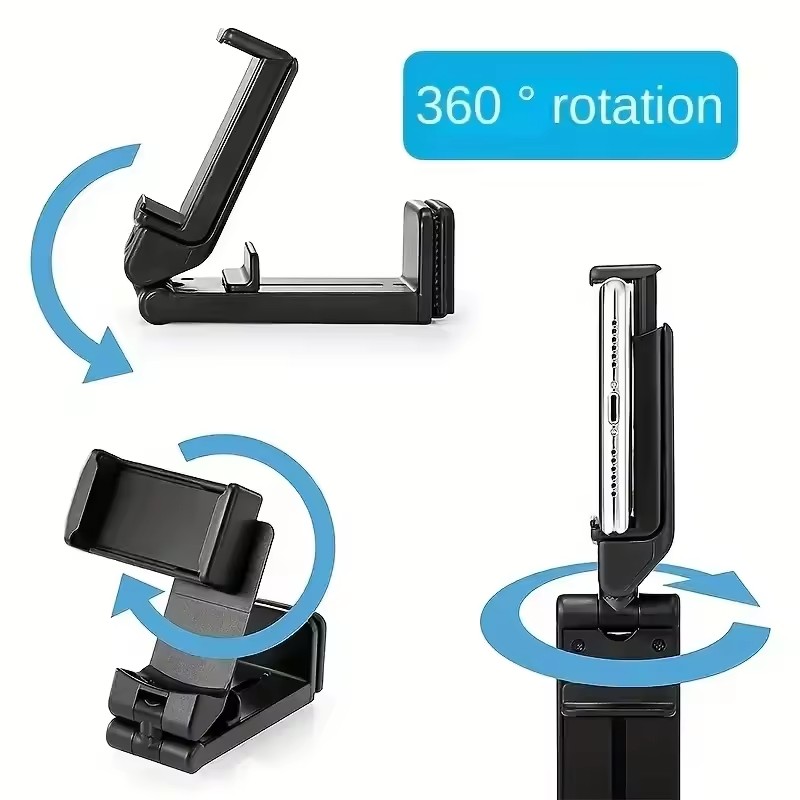 Desk Phone Stand - Penyangga Ponsel Multifungsi untuk Kursi Kereta,