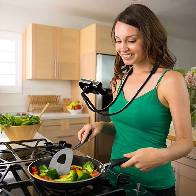 Phone Accessories Hanging - Penyangga Ponsel Fleksibel Gantungan Leher Lazy