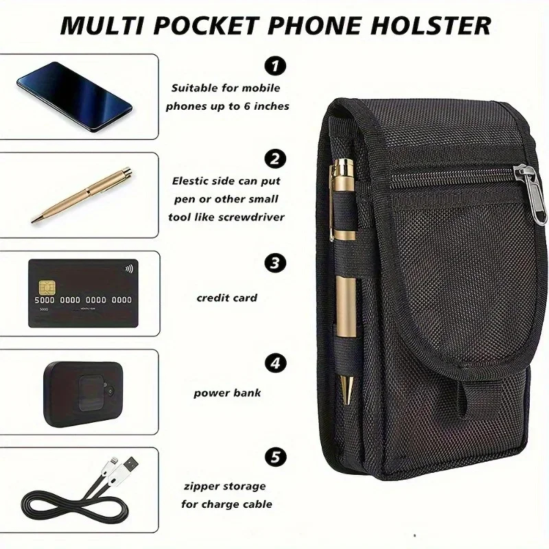 Tas Ponsel Multifungsi 6.3 Inc - Phone Accessories Pouch ulasan dan harga