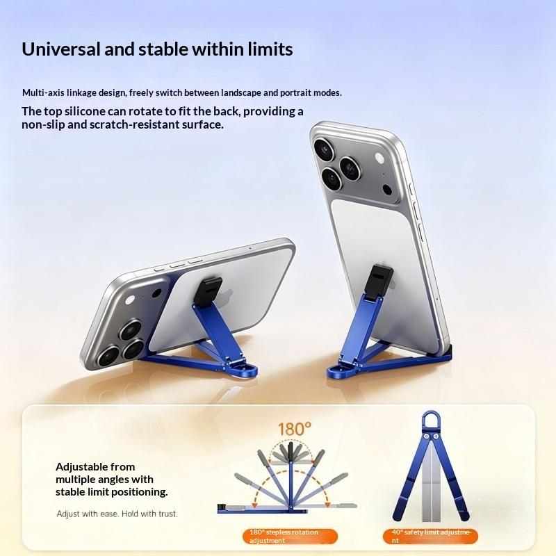 Penyangga Ponsel Mini Lipat Ga - Desk Phone Stand ulasan dan harga