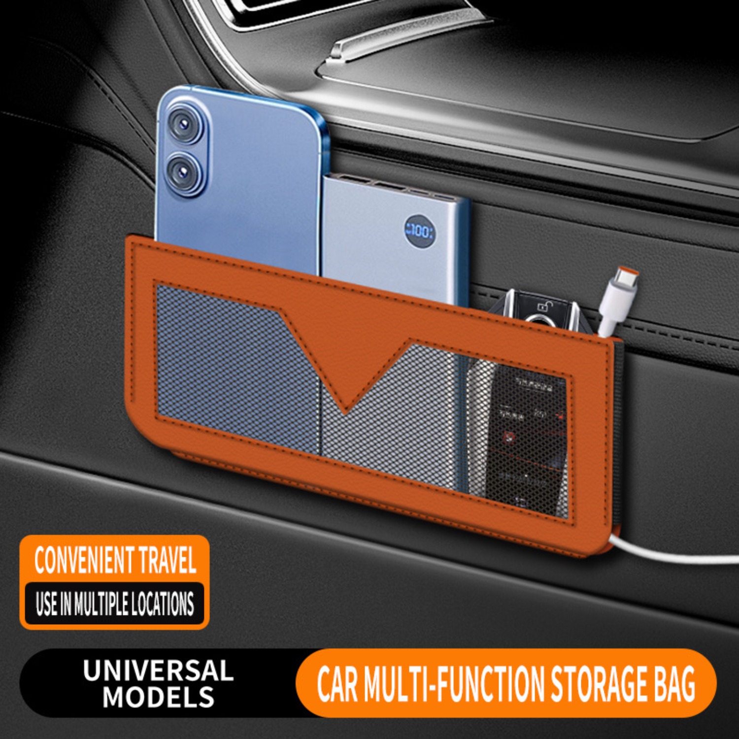 Kantong Penyimpanan Samping Mo - Phone Accessories Receipt ulasan dan harga