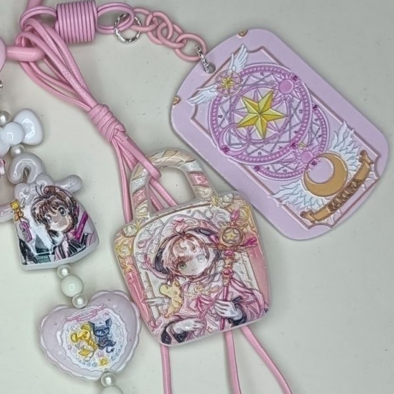 Model Baru Card Captor Sakura  - Phone Accessories Hanging ulasan dan harga