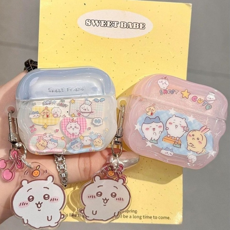 Casing Pelindung Chiikawaed Lu - Airpod Case Cover ulasan dan harga