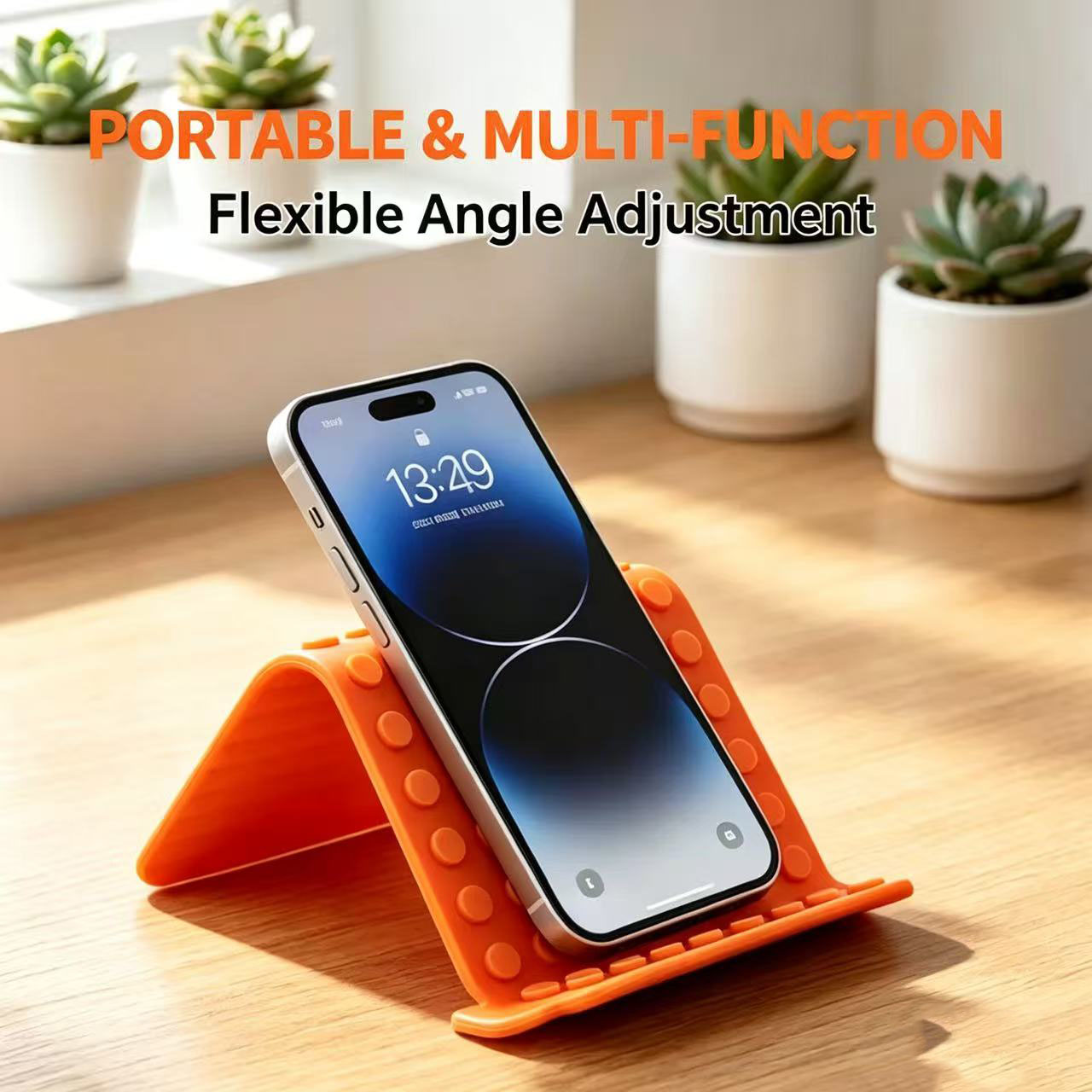 Penyangga Ponsel Universal Por - Desk Phone Stand ulasan dan harga