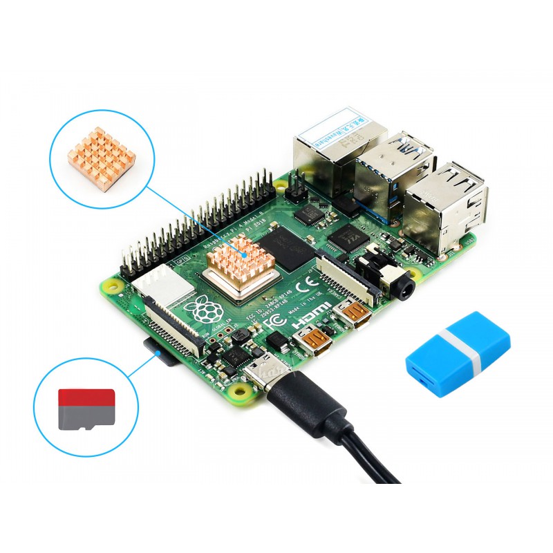 Raspberry Pi 4 Model B Starter - Micro Sd Card ulasan dan harga