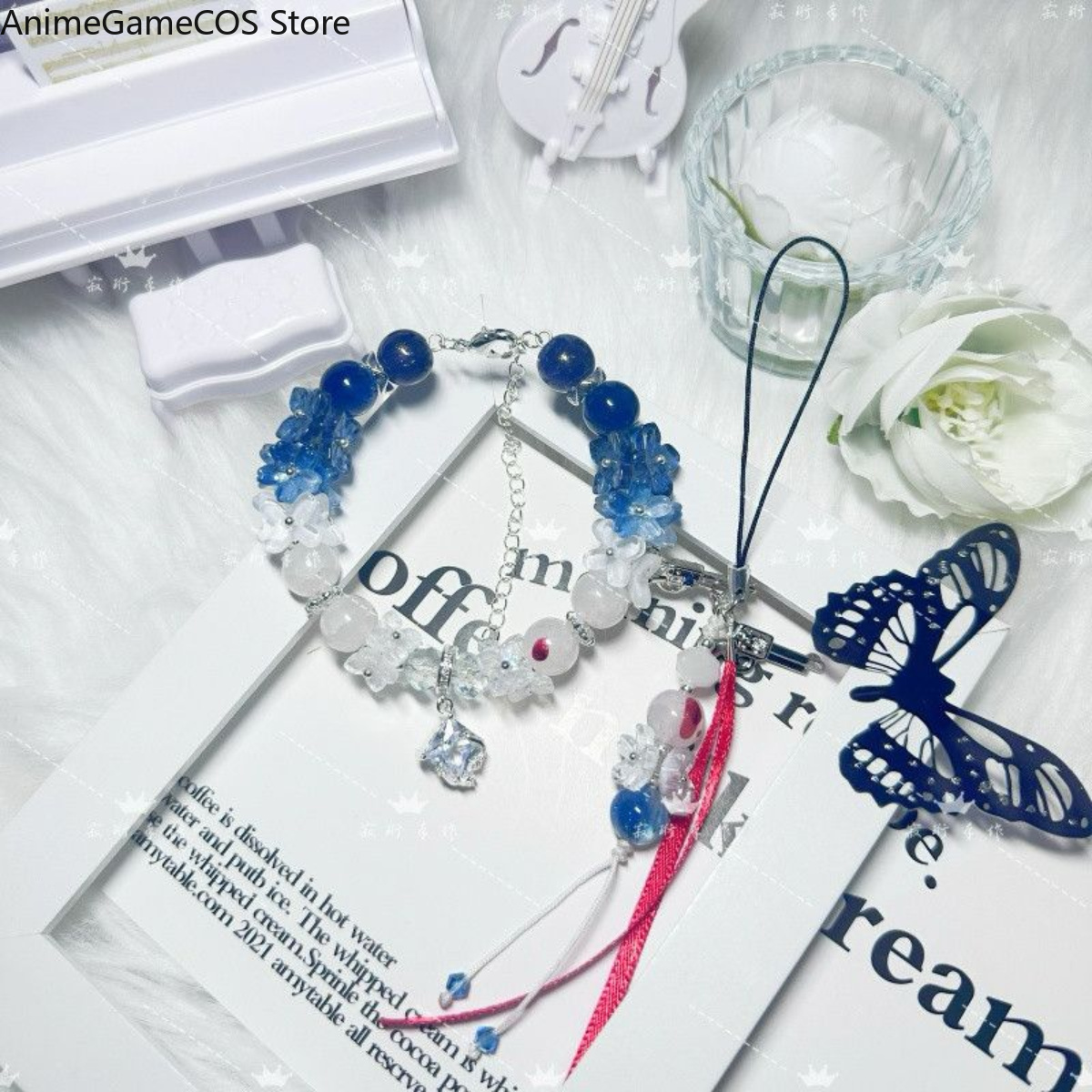 Gelang Handmade Anime Genshin  - Phone Accessories In China ulasan dan harga