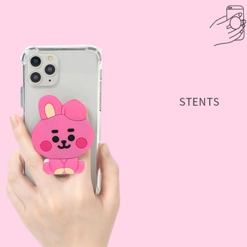 Penyangga ponsel silikon lucu  - Phone Accessories Wholesale ulasan dan harga