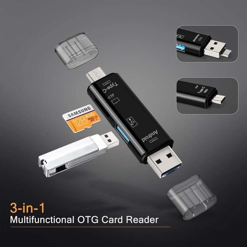 5 In 1 Multifungsi Usb 2.0 Tip - Micro Sd Card ulasan dan harga