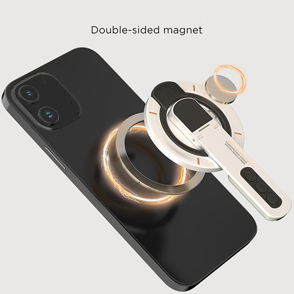 Penyangga Ponsel Magnetik Dua  - Desk Phone Stand ulasan dan harga