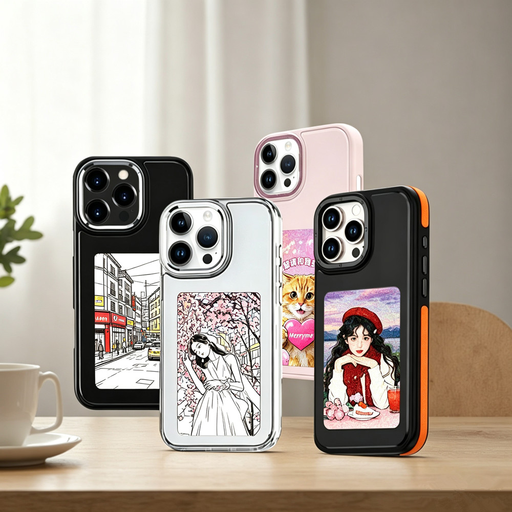 Casing HP Layar E-Ink DIY NFC  - Phone Accessories Pouch ulasan dan harga
