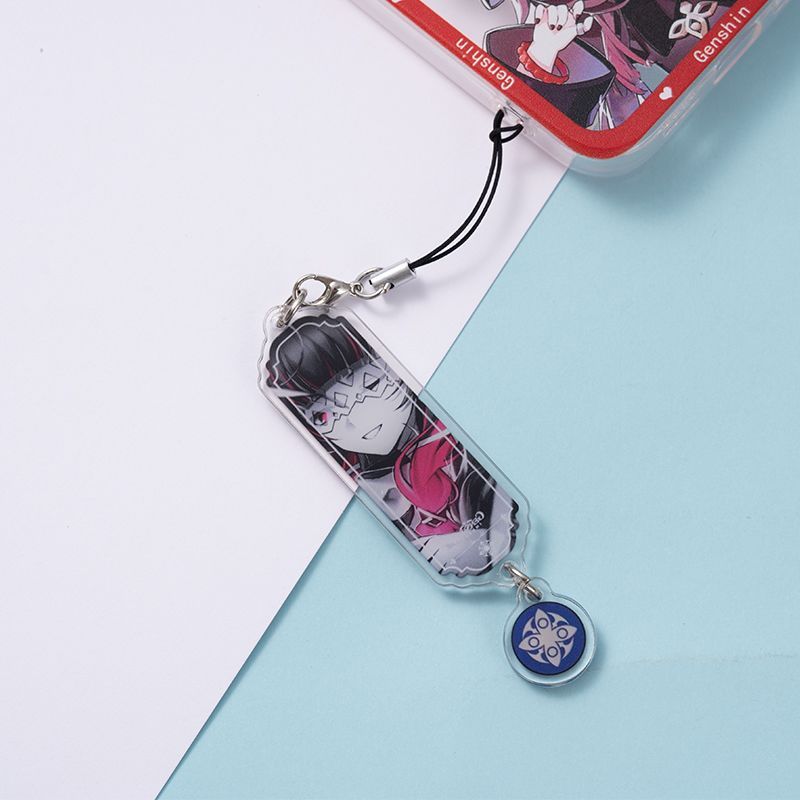 8 Buah Gantungan Kunci Anime G - Phone Accessories Keychain ulasan dan harga