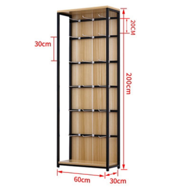 Rak pajangan supermarket, sand - Phone Accessories Rack Display ulasan dan harga
