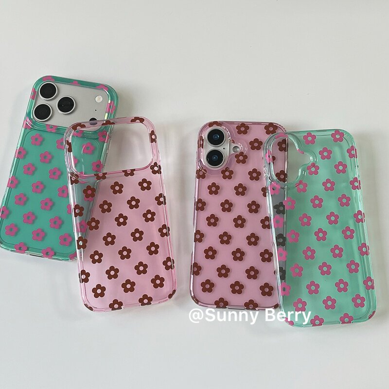 Casing Ponsel Motif Bunga Berw - Y2K Phone Accessories ulasan dan harga