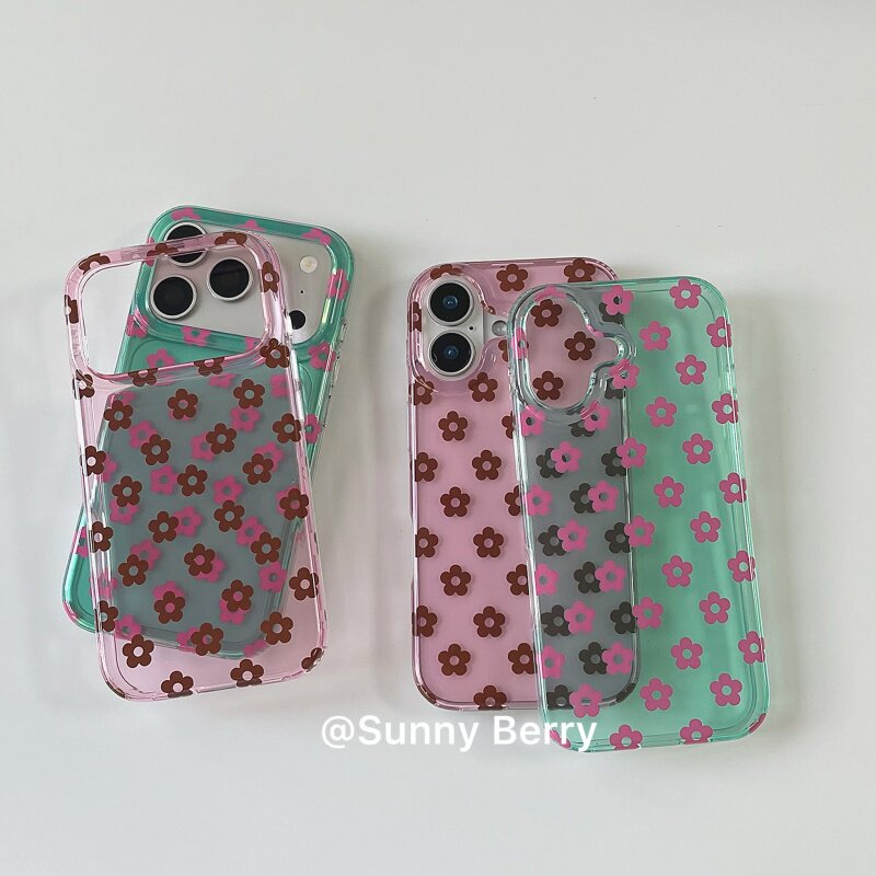 Casing Ponsel Motif Bunga Berw - Y2K Phone Accessories ulasan dan harga