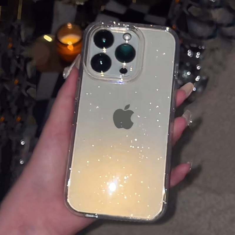 Casing Ponsel Glitter Sederhan - Y2K Phone Accessories ulasan dan harga