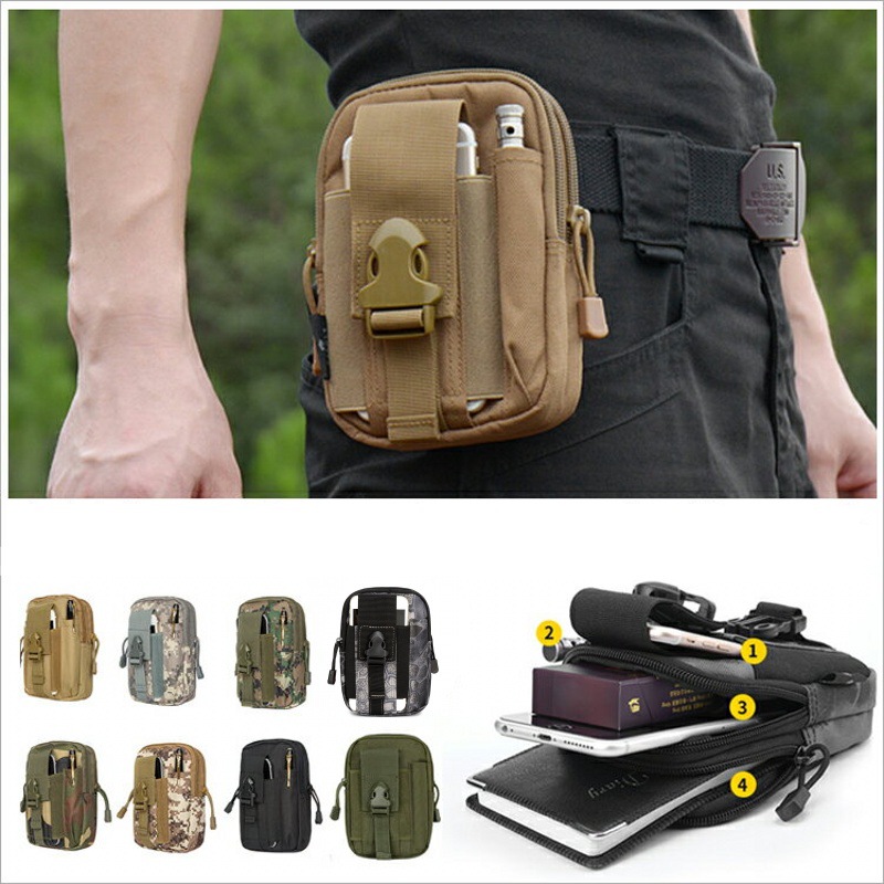 Tas pinggang kantong Molle kec - Phone Accessories For Running ulasan dan harga