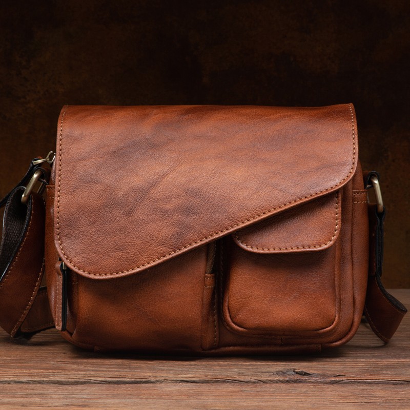 Tas Selempang Kulit Pria yang  - Phone Accessories In China ulasan dan harga