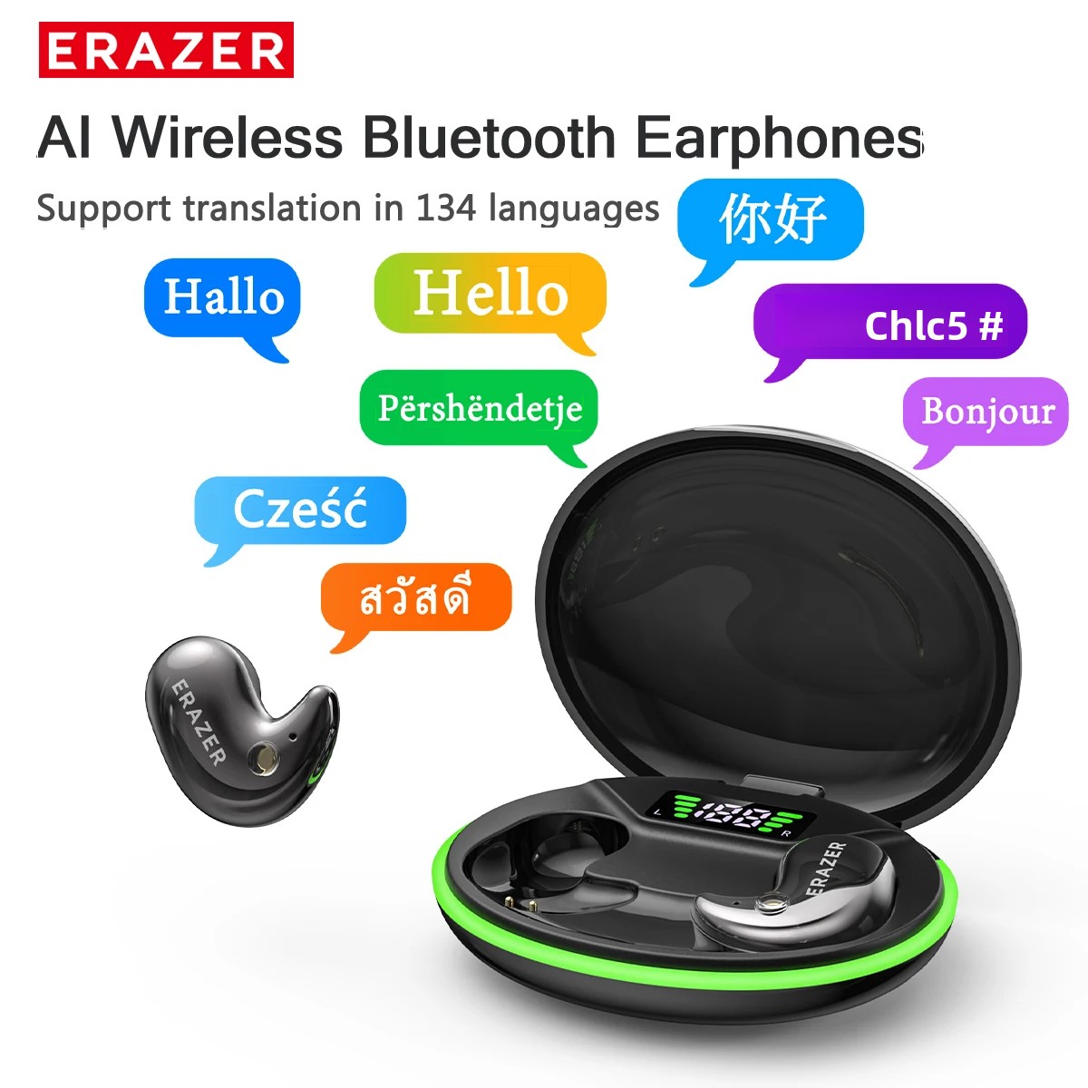 EARZER XF58 Headphone Bluetoot - Bluetooth Earphone Tws ulasan dan harga