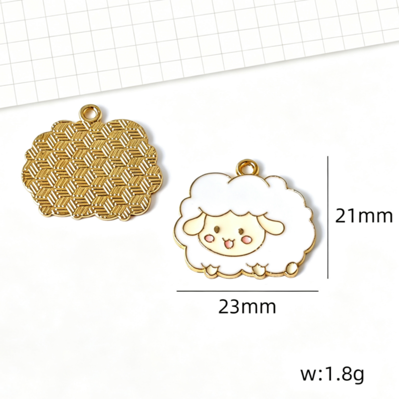 10 buah liontin kartun hewan k - Phone Accessories Keychain ulasan dan harga