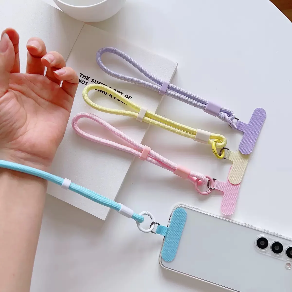 Tali Gantungan Ponsel Warna Pe - Phone Accessories Keychain ulasan dan harga