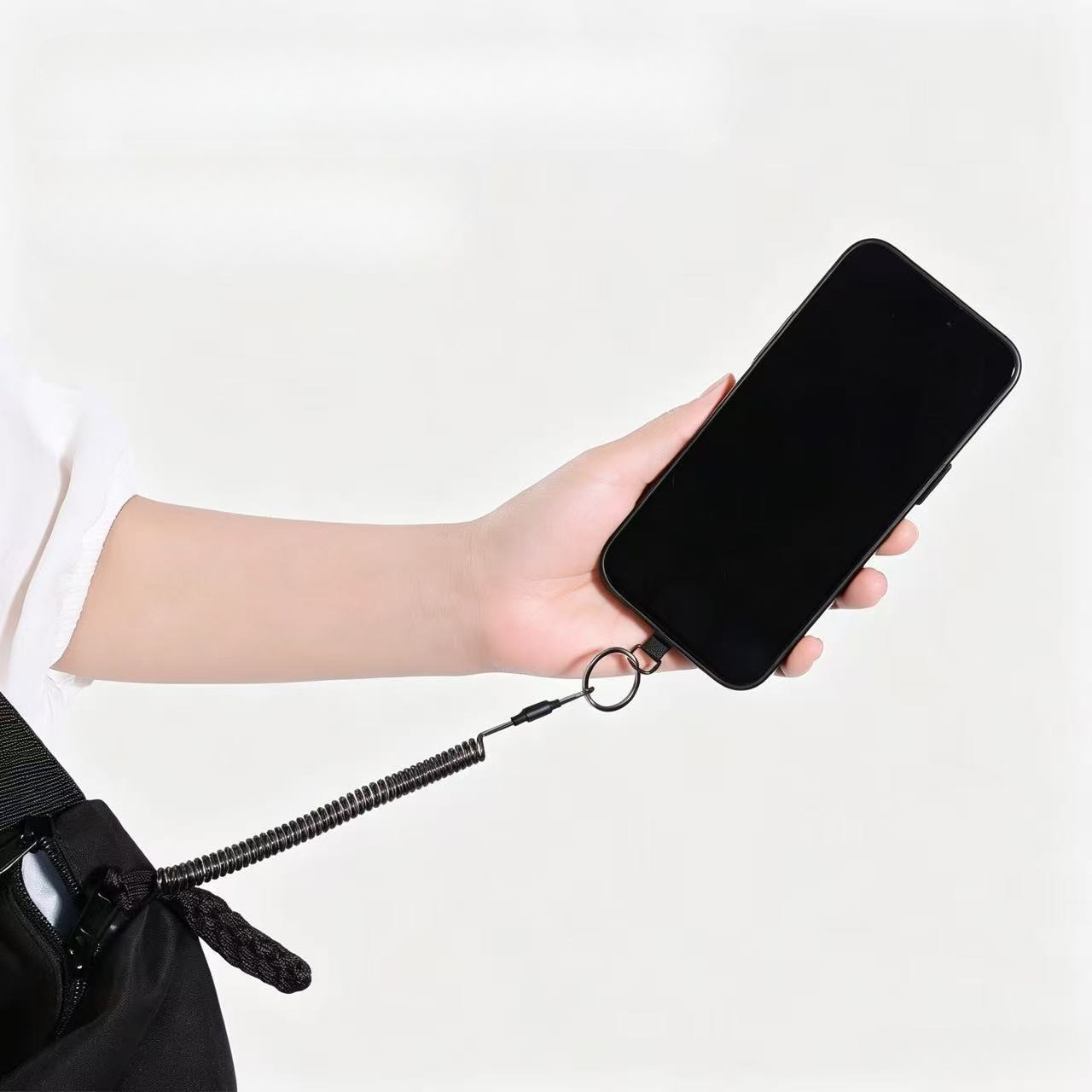 Tali Ponsel Fleksibel Anti Hil - Phone Accessories Keychain ulasan dan harga