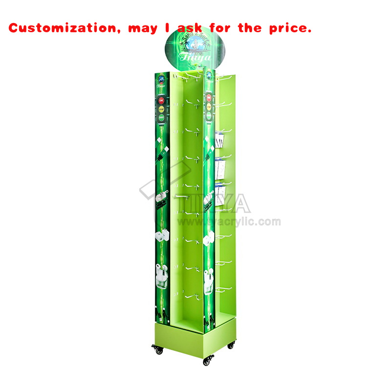 Rak Display Pengisian Daya USB - Phone Accessories Rack Display ulasan dan harga